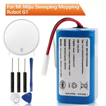 Новая сменная батарея H18650CH-4S1P для робота-пылесоса Xiaomi Mijia Mi G1 2500 мАч