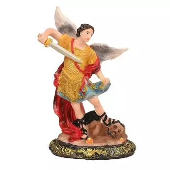 Новая смола Идол Архангела Михаила Идеально подходит для дома | Офиса | Молитвенной комнаты | Для подарка и украшения