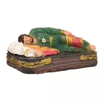 Новая смоляная статуя спящего Иосифа, католический идол для домашнего алтаря, молитвенной комнаты, подарков и украшений, (3-дюймовый)