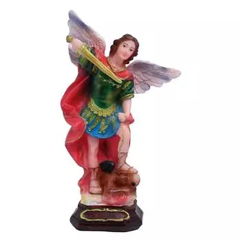 Новая смоляная статуя Святого Архангела Михаила, идеально подходящая для исцеления Рейки, новоселья, подарков и декора