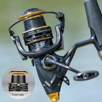 Новая катушка для дальнего заброса, катушка для ловли карпа, катушка для ловли карпа, 3000-6000, сильная двухфрикционная катушка для ловли карпа, 13-20 кг 3000 Series