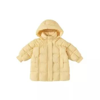 Новая стильная детская одежда зимняя детская куртка-пуховик из белого утиного пуха теплое детское пальто с капюшоном длинный стиль 80