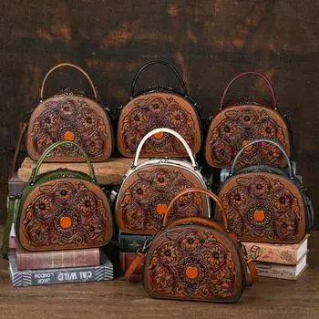 Новая стильная женская сумка в стиле ретро для ношения в руке и через плечо