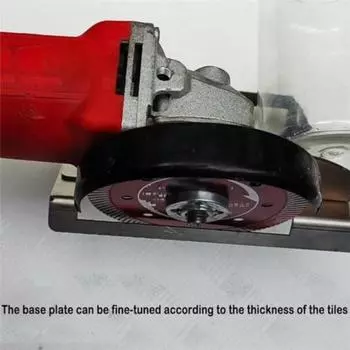 Новая стойка для угловой шлифовальной машины 45 градусов, инструмент для снятия фаски, портативная рама для резки фаски 45°, держатель для шлифовальной машины