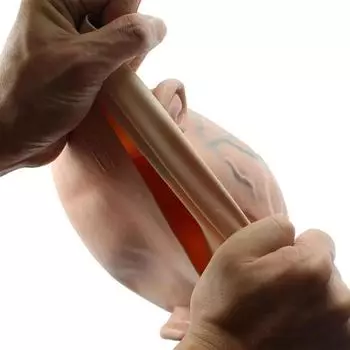 Новая странная плачущая панк-маска для младенца из латекса, мягкая, плачущая, пухлая, забавная, реалистичная, креативная, смешная маска на Хэллоуин бежевый