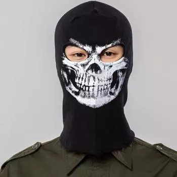 Новая страшная маска скелета, черепа, призрака, смерти на Хэллоуин для костюма для косплея