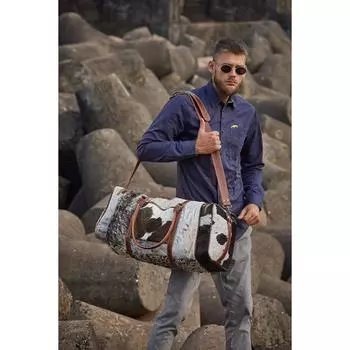 Новая сумка Amore из коровьей кожи и дорожная сумка для путешествий 24 x 10 x 9 in