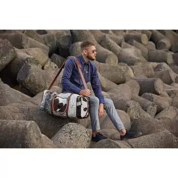 Новая сумка Amore из коровьей кожи и дорожная сумка для путешествий 24 x 10 x 9 in