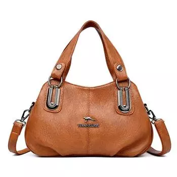 Новая сумка Большая вместительная сумка-ракушка для мам среднего возраста Многослойная сумка через плечо на одно плечо