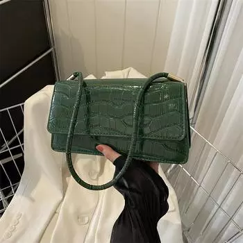 Новая сумка через плечо 2024 года, летний тренд, красивая сумка, женская нишевая сумка в иностранном стиле, повседневная сумка через подмышку для поездок на работу чёрный