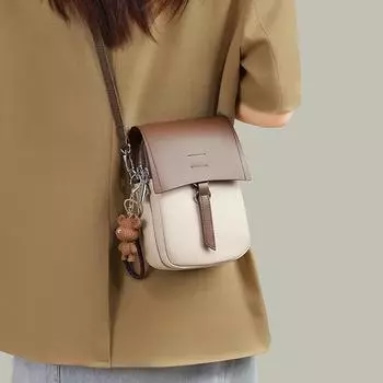 Новая сумка через плечо из натуральной кожи, легкая и высококачественная, маленькая сумка на осень и зиму 140mm*200mm*60mm