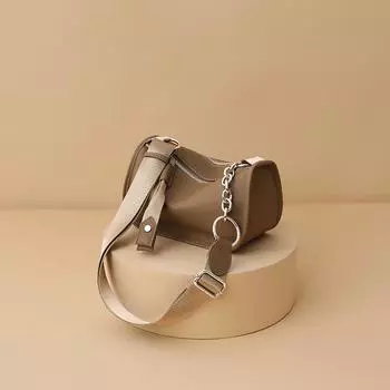 Новая сумка через плечо из натуральной кожи, высококачественная модная сумка-пельмень на одно плечо с застежкой-молнией