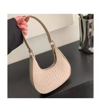 Новая сумка через плечо, повседневная женская сумка на одно плечо, однотонные сумки с ручками красный