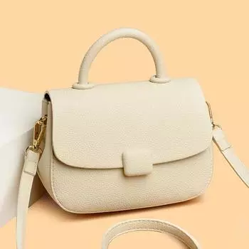 Новая сумка через плечо с пряжкой-присоской, сумка через плечо из искусственной кожи, модная брендовая женская маленькая сумочка, повседневная, простая сумка-мессенджер