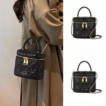 Новая сумка через плечо сумка на цепочке легкая роскошная мини-сумка дамская сумочка осенне-зимняя женская сумка из натуральной кожи