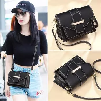 Новая сумка через плечо, универсальная, из натуральной кожи, женская сумка, модная, лесная, сумка через плечо, женская, трендовая, Ins, женская, трендовая