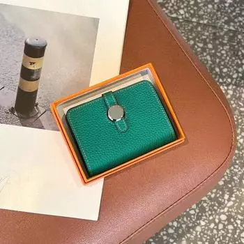 Новая сумка для карт из многослойной кожи Pulling Head, оригинальная сумка для пикапа, маленький свежий кошелек 10.5x2x8cm