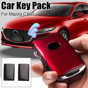 Новая сумка для ключей от автомобиля подходит для 23 автомобилей Mazda CX60 с чехлами для ключей, модифицированная защита сумки для ключей от автомобиля CX-60 I5S1