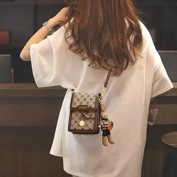 Новая сумка для мобильного телефона, осенне-зимняя сумка через плечо, легкая роскошная мини-сумка, нишевый дизайн, высококачественная сумка на плечо