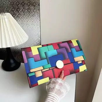 Новая сумка-конверт, модная и модная весенняя сумка, женская красивая индивидуальная сумка-клатч для подмышек, женская сумка