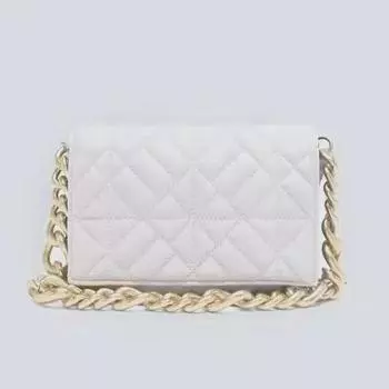 Новая сумка-кроссбоди Diamond от Z 2024: Универсальная маленькая квадратная сумка с толстой цепочкой и вышитым словом «рис»