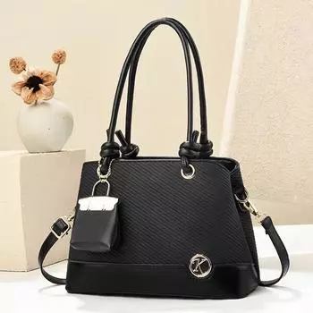 Новая сумка-макарон в стиле пэчворк, женская сумка через плечо с текстурой высокого уровня, простая трендовая сумка через плечо .