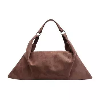 Новая сумка-мешок для женщин станет обязательным атрибутом модных поездок на работу. чёрный