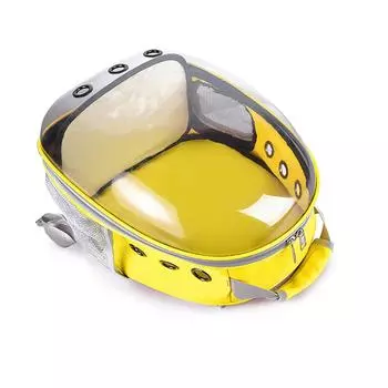 Новая сумка-переноска для кошек, дышащая, прозрачная, для щенков, кошек, клетка для кошек, маленькая собака, дорожная сумка-переноска, космическая капсула чёрный