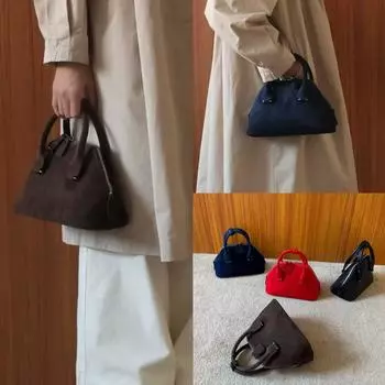 Новая сумка-ракушка, мини-сумка из матовой коровьей кожи, ретро-сумка небольшого размера, сумка через плечо на одно плечо, женская сумка