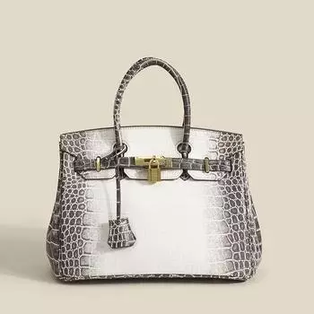 Новая сумка с рисунком крокодила, стильная светская львица, модная сумка на одно плечо для женщин