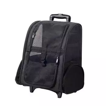 Новая сумка-тележка для домашних животных, водонепроницаемый рюкзак из ткани Оксфорд для кошек и собак, портативный складной легкий чехол для перевозки домашних животных