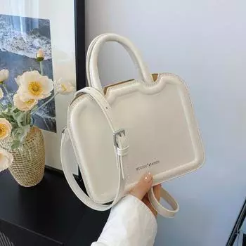 Новая сумка женская 2024 года популярная модная тенденция сумка-мессенджер осенняя универсальная женская сумка через плечо маленькая квадратная сумка