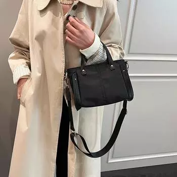 Новая сумка женская 2024 года популярная модная сумка-мессенджер ретро универсальная осенне-зимняя портативная почтальонская маленькая квадратная сумка хаки