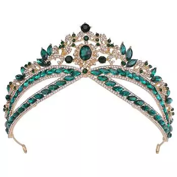 Новая свадебная корона головной убор роскошный свадебный ужин со стразами свадебный стиль корона аксессуары