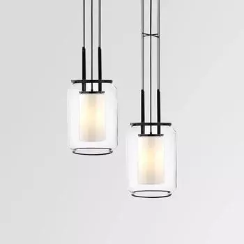 Новая светодиодная кованая стеклянная люстра для кухни, гостиной, столовой, бара, тематическое освещение, украшение, подвесной светильник с винтовым креплением