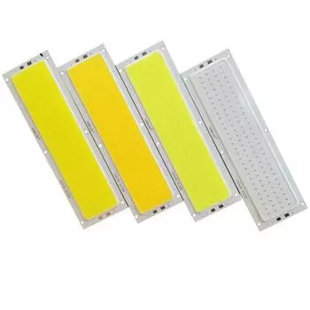 Новая светодиодная лента COB 12 В-24 В, 1000 лм, 10 Вт, лампа высокой мощности, теплый/холодный белый цвет