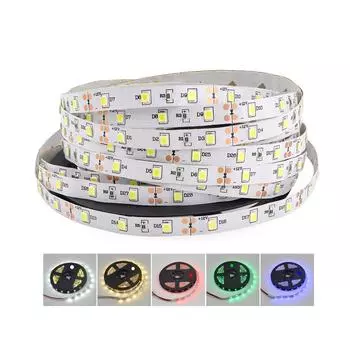 Новая светодиодная лента Superb Brighter 5M, светодиодная лента постоянного тока 12 В 2835SMD 5M белый