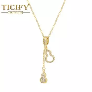 Новая связанная цепочка, стильный темперамент в стиле тыквы белый