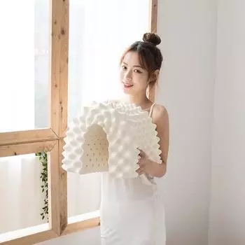 Новая тайская подушка из натурального латекса с зубом волка для массажа шеи, подушка Core 35x58cm -10-12cm