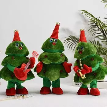 Новая танцующая рождественская елка электрические елки игрушки для детей