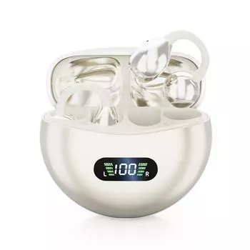 Новая тенденция Наушники-манжеты Bluetooth Беспроводная связь Bluetooth Прослушивание во время Более удобно, чем костная проводимость Не блокирует ваш Поставляется с шумом вызова ENC