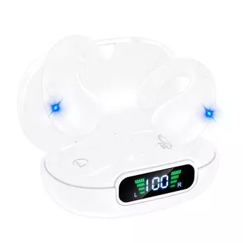 Новая тенденция Ушные манжеты WOWUP OWS Ушные манжеты Bluetooth Воздушная проводимость Беспроводные инновации в костной проводимости Ушные манжеты Открытые наушники с утечкой звука, которые не