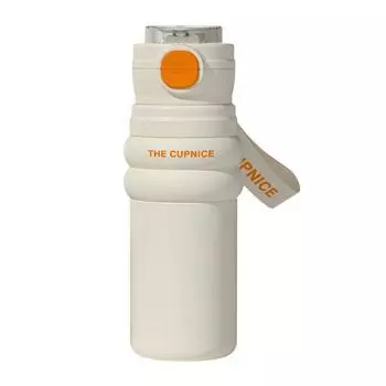 Новая термокружка большой емкости, стильный внешний вид, мужская и женская, из нержавеющей стали, детская, подарочная кружка для воды с трубочкой 600ml