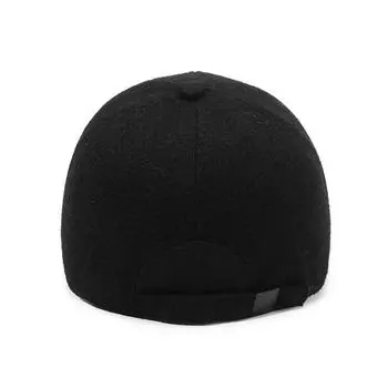 Новая термошапка мужская бейсболка для улицы зимняя бархатная ветрозащитная наушник для защиты от холода среднего возраста Adjustable серый