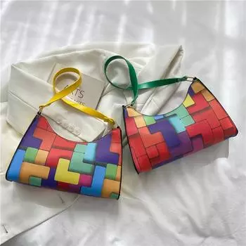 Новая текстура маленькая женская сумка 2024 года новая модная студенческая маленькая квадратная сумка высокого чувства иностранного стиля одно плечо сумка-мессенджер прилив зелёный