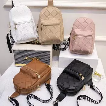 Новая тисненая нагрудная сумка женская сумка большая вместимость женская нагрудная сумка белый