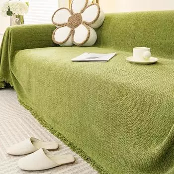 Новая ткань для чехлов для диванов с рисунком «елочка» для всех сезонов, высококачественная ткань, универсальная ткань для полного покрытия, подушка для сиденья в гостиной, пыленепроницаемое одеяло 180*130cm