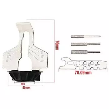 Новая точилка для цепной пилы Электрическая шлифовальная машина Точилка для цепной пилы Насадка-инструмент для напильника