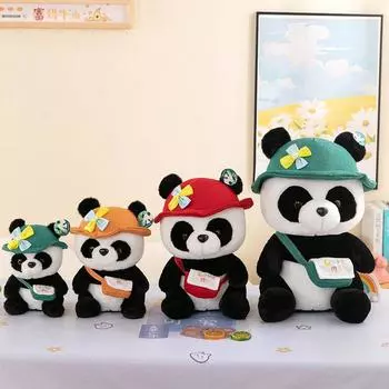 Новая толстовка Милая кукла Панда Мягкая игрушка Кукла Детская кукла Подарок на день рождения Кукла 25cm