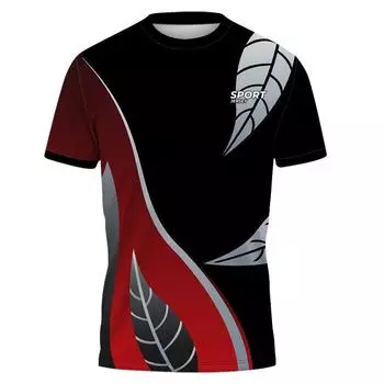 Новая толстовка мужская футболка с 3D принтом летние виды спорта круглый вырез повседневные футболки с короткими рукавами мужская одежда дышащие быстросохнущие топы S